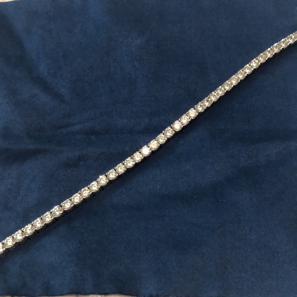 Sterling Silver CZ - Cubic Zirconia Bracelet